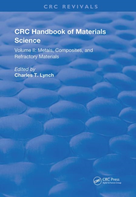 Handbook of Materials Science : Nonmetallic Materials & Applications, Hardback Book
