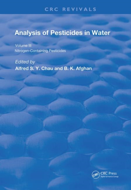 Anal Of Pest In Water Anal Nitrogen Cont Pest, Hardback Book