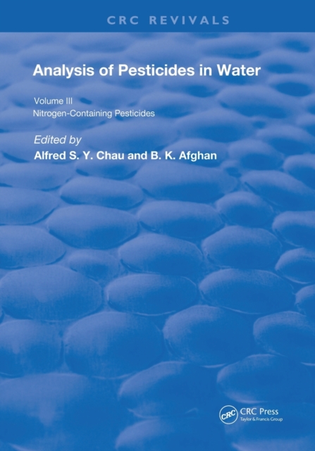 Anal Of Pest In Water Anal Nitrogen Cont Pest, Paperback / softback Book