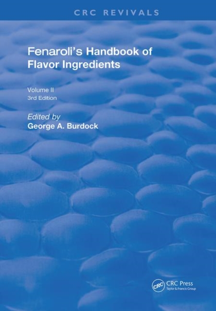 Handbook of Flavor Ingredients : Volume I, Hardback Book