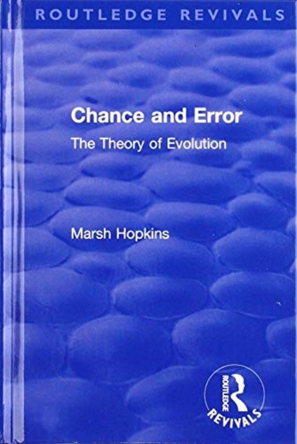 Chance and Error : The Theory of Evolution, Hardback Book