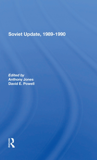 Soviet Update, 1989-1990, Paperback / softback Book