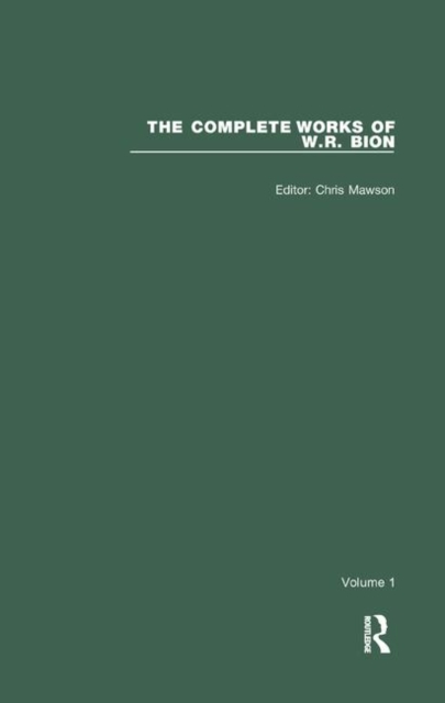 The Complete Works of W.R. Bion : Volume 1, Paperback / softback Book