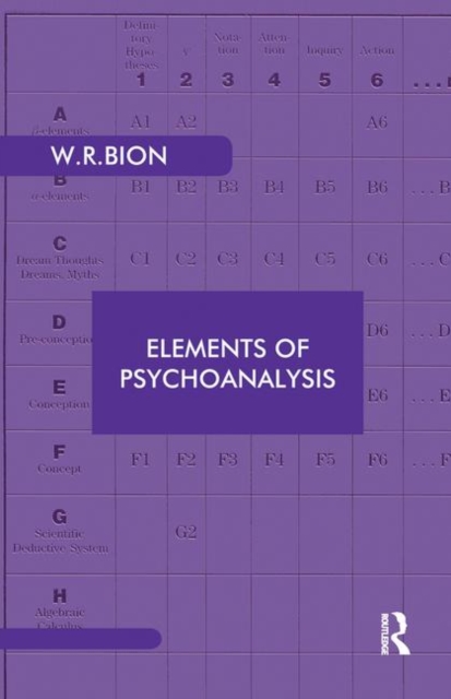 Elements of Psychoanalysis, Hardback Book