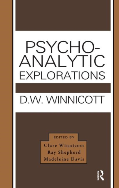 Psycho-Analytic Explorations, Hardback Book