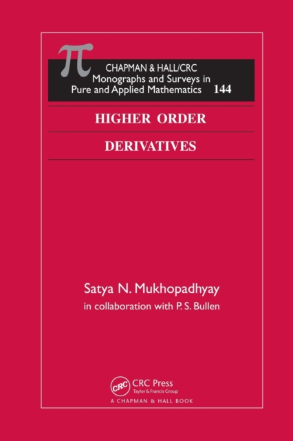 Higher Order Derivatives, Paperback / softback Book