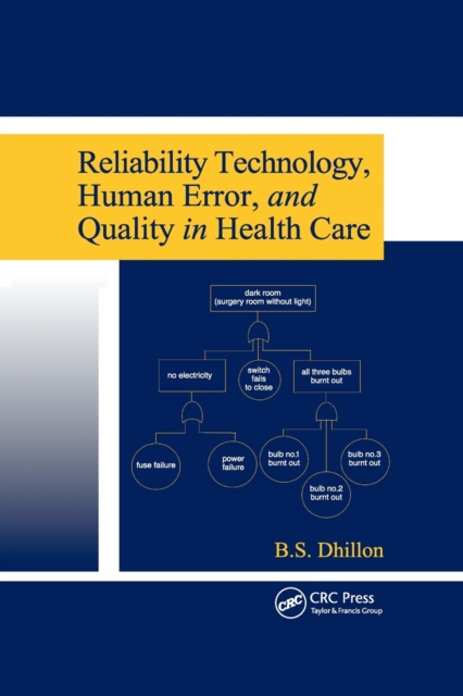Reliability Technology, Human Error, and Quality in Health Care, Paperback / softback Book