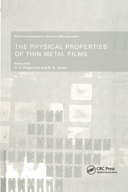 The Physical Properties of Thin Metal Films, Paperback / softback Book