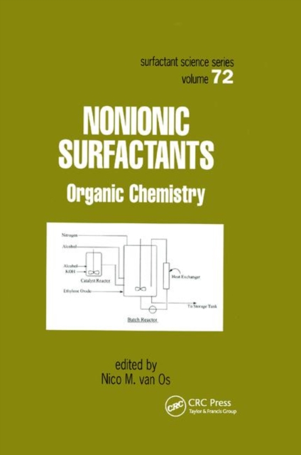 Nonionic Surfactants : Organic Chemistry, Paperback / softback Book