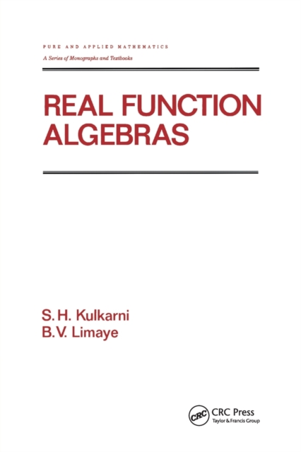 Real Function Algebras, Paperback / softback Book