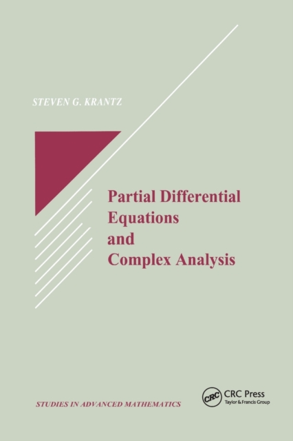 Partial Differential Equations and Complex Analysis, Paperback / softback Book