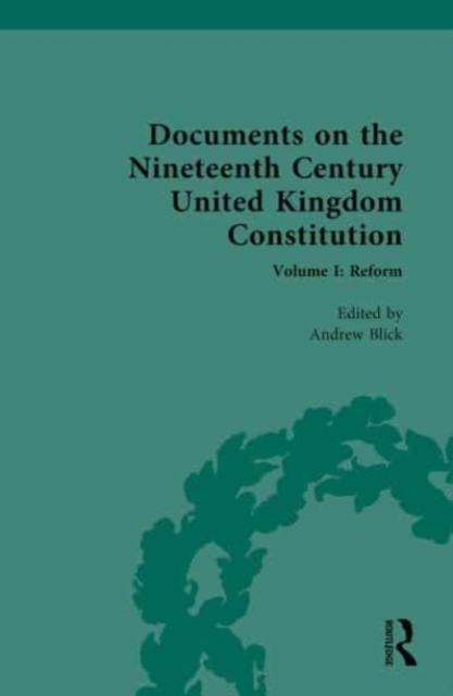 Documents on the Nineteenth Century United Kingdom Constitution, Multiple-component retail product Book