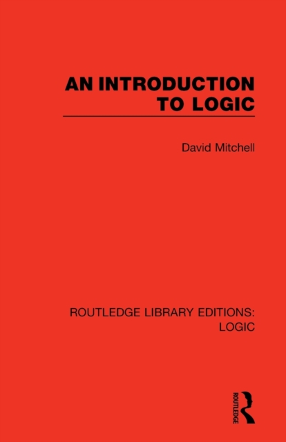 An Introduction to Logic, Paperback / softback Book