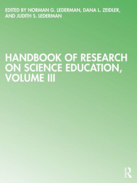 Handbook of Research on Science Education : Volume III, Paperback / softback Book