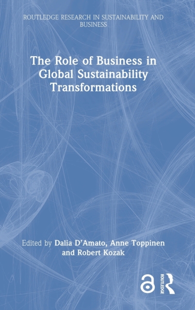 The Role of Business in Global Sustainability Transformations, Hardback Book