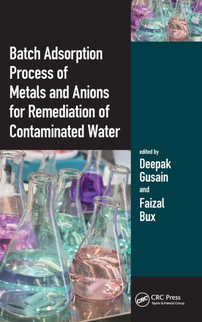 Batch Adsorption Process of Metals and Anions for Remediation of Contaminated Water, Hardback Book