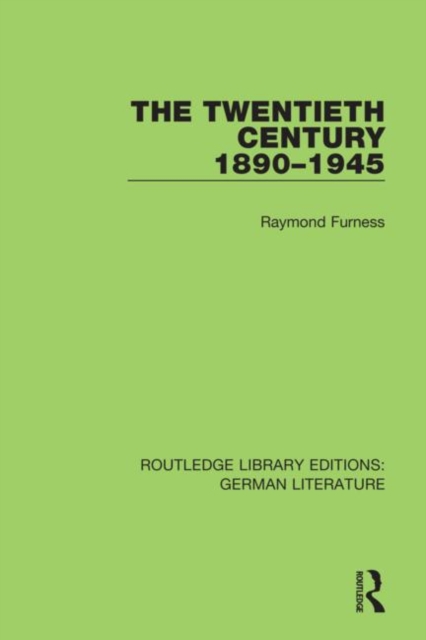 The Twentieth Century 1890-1945, Hardback Book