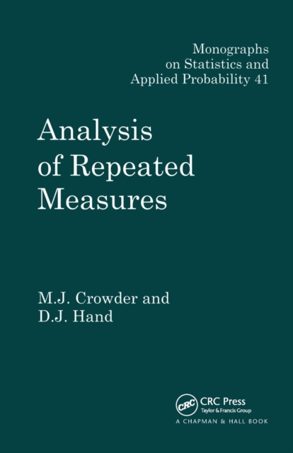 Analysis of Repeated Measures, Paperback / softback Book