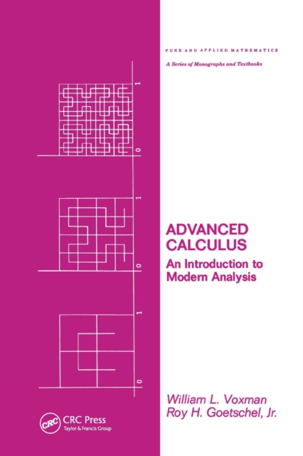 Advanced Calculus : An Introduction to Modern Analysis, Paperback / softback Book
