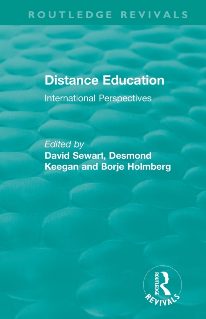 Distance Education : International Perspectives, Paperback / softback Book