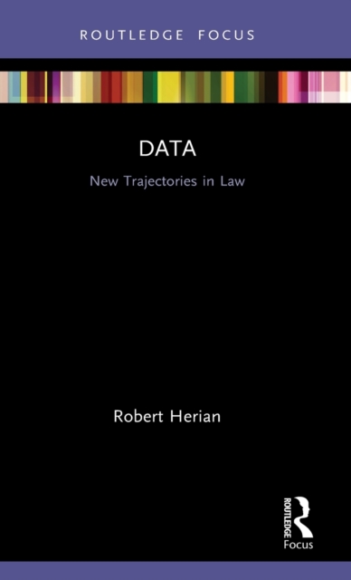 Data : New Trajectories in Law, Hardback Book