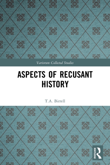 Aspects of Recusant History, Paperback / softback Book