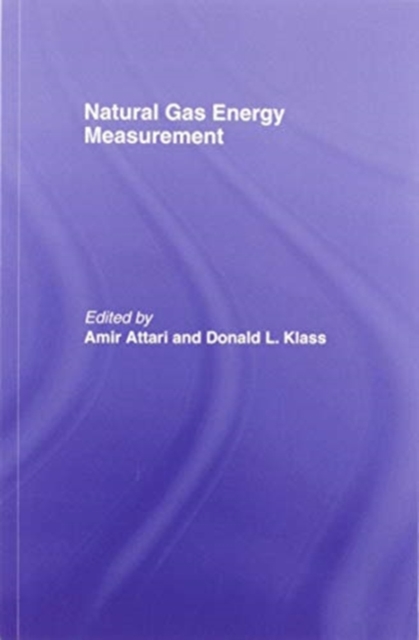 Natural Gas Energy Measurement, Paperback / softback Book