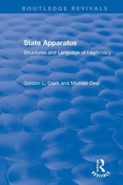 State Apparatus : Structures and Language of Legitimacy, Paperback / softback Book