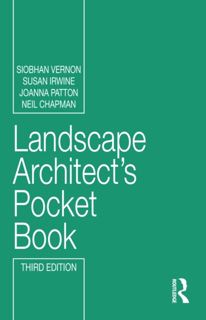 Landscape Architect's Pocket Book, Hardback Book