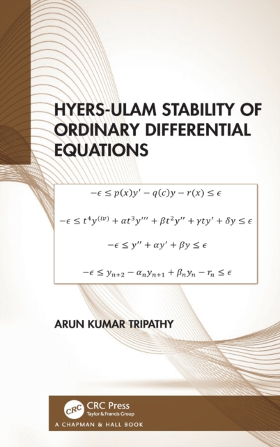 Hyers-Ulam Stability of Ordinary Differential Equations, Hardback Book