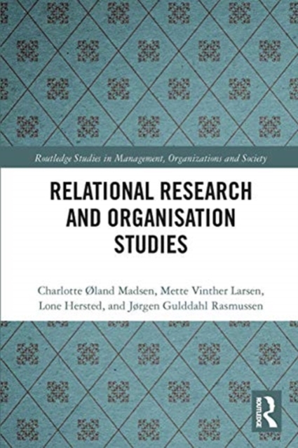 Relational Research and Organisation Studies, Paperback / softback Book