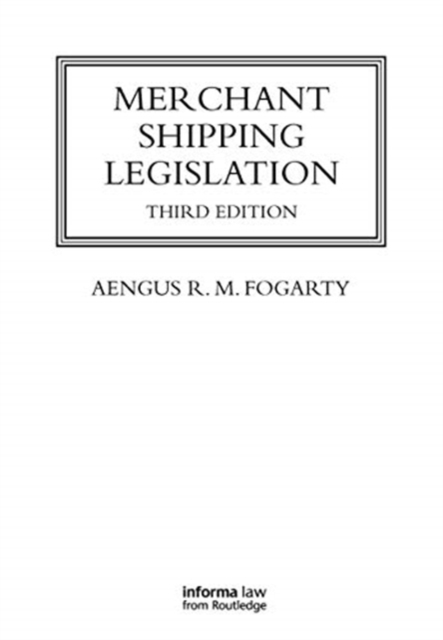 Merchant Shipping Legislation, Paperback / softback Book