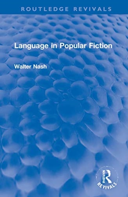 Language in Popular Fiction, Hardback Book