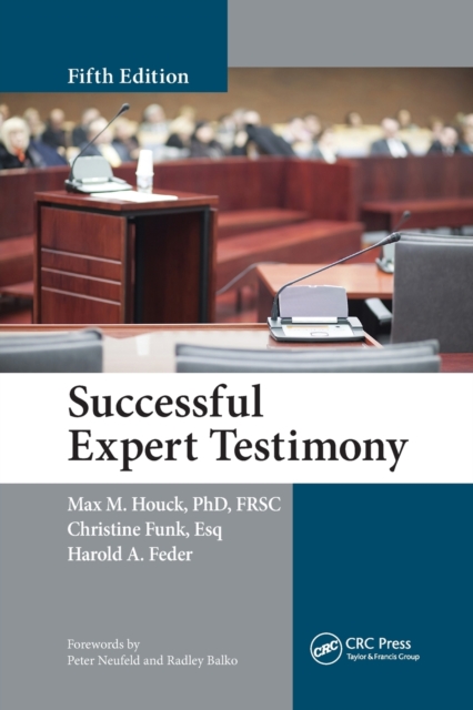 Successful Expert Testimony, Paperback / softback Book