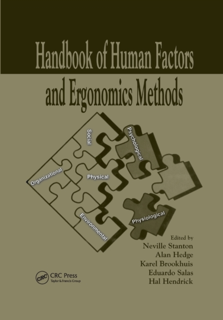 Handbook of Human Factors and Ergonomics Methods, Paperback / softback Book