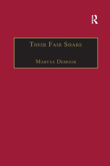 Their Fair Share : Women, Power and Criticism in the Athenaeum, from Millicent Garrett Fawcett to Katherine Mansfield, 1870–1920, Paperback / softback Book