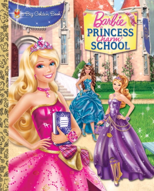 Princess Charm School Big Golden Book (Barbie), EPUB eBook