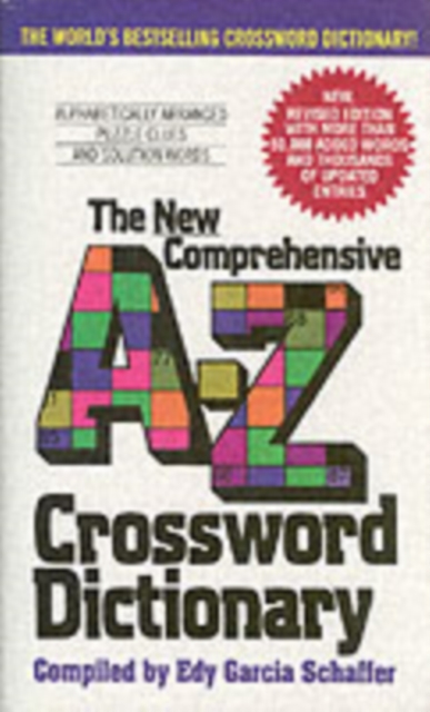 New Comprehensive A-Z Crossword Dictionary, Paperback / softback Book