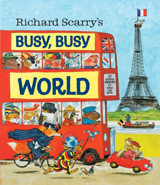 Richard Scarry's Busy, Busy World, Hardback Book