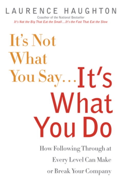 It's Not What You Say...It's What You Do, EPUB eBook