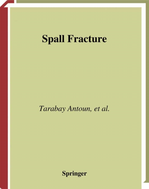 Spall Fracture, PDF eBook