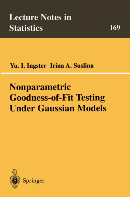 Nonparametric Goodness-of-Fit Testing Under Gaussian Models, PDF eBook