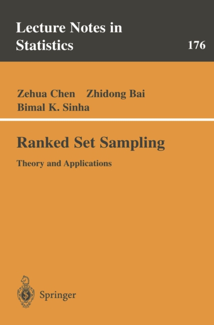 Ranked Set Sampling : Theory and Applications, PDF eBook
