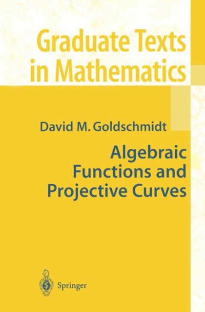 Algebraic Functions and Projective Curves, PDF eBook