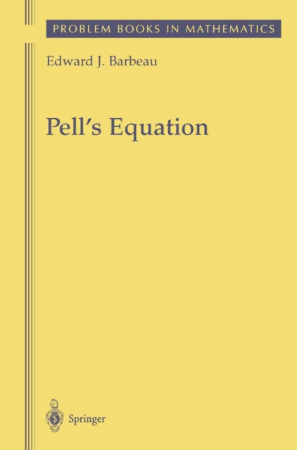 Pell's Equation, PDF eBook
