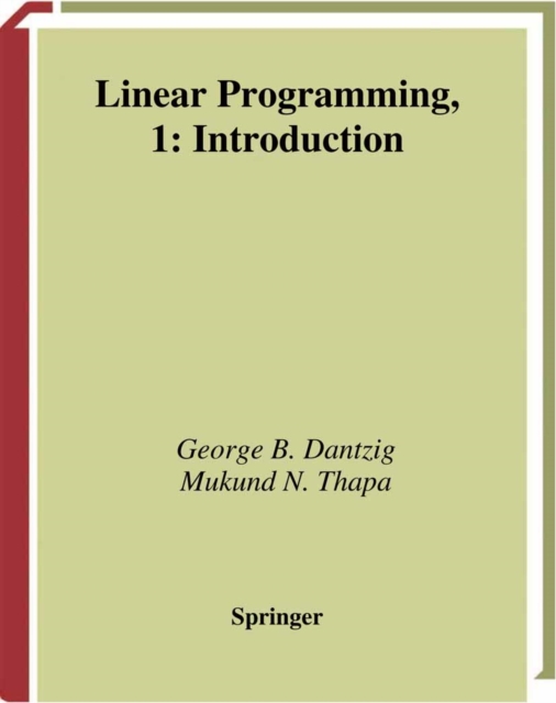 Linear Programming 1 : Introduction, PDF eBook
