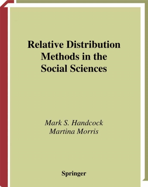 Relative Distribution Methods in the Social Sciences, PDF eBook