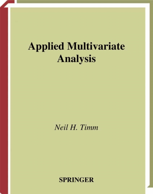 Applied Multivariate Analysis, PDF eBook