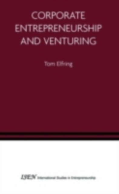 Corporate Entrepreneurship and Venturing, PDF eBook