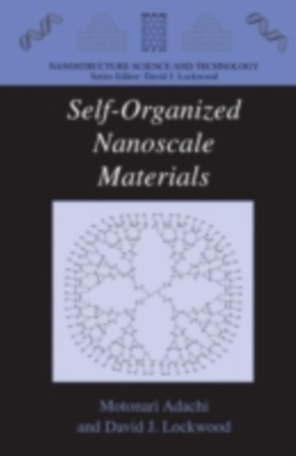 Self-Organized Nanoscale Materials, PDF eBook